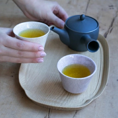 四十沢木材工芸 長木瓜盆 中