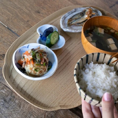 四十沢木材工芸 長木瓜盆 大