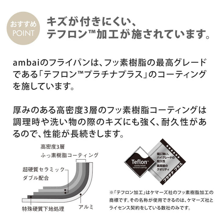 ambai フライパン 28cm