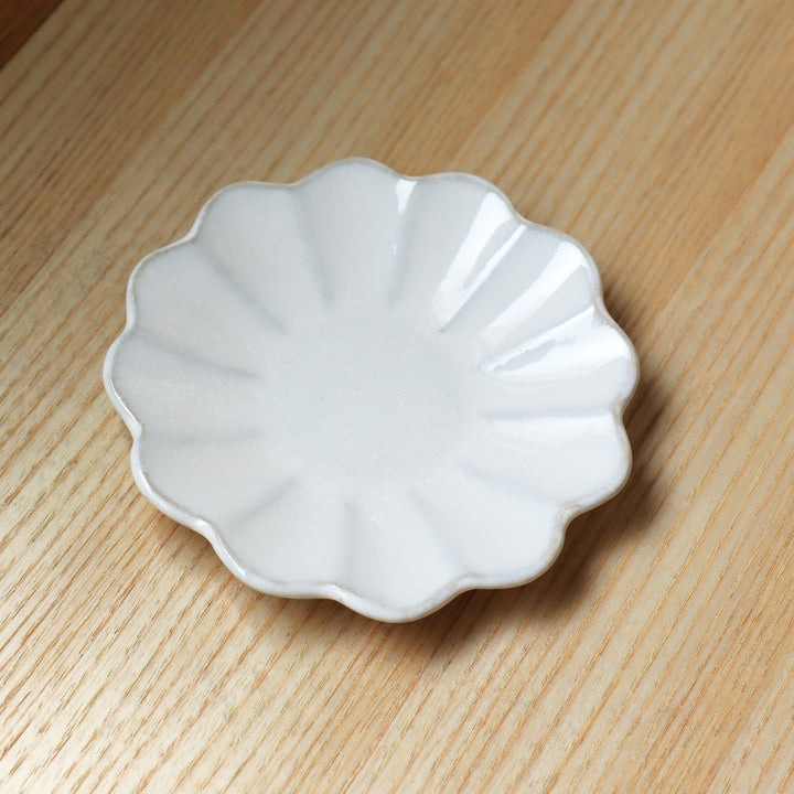 福澤洋子 輪花 小皿