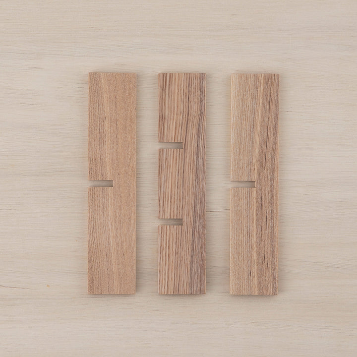 松屋漆器店 白木塗 タモ 六つ切 仕切り 6.0 重箱用