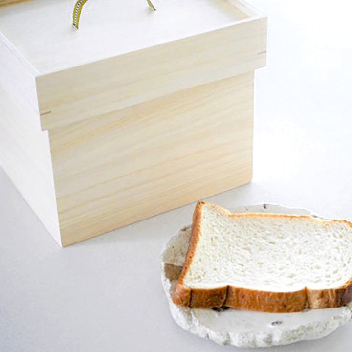 増田桐箱店 食品 食パン保存 桐箱 2斤用