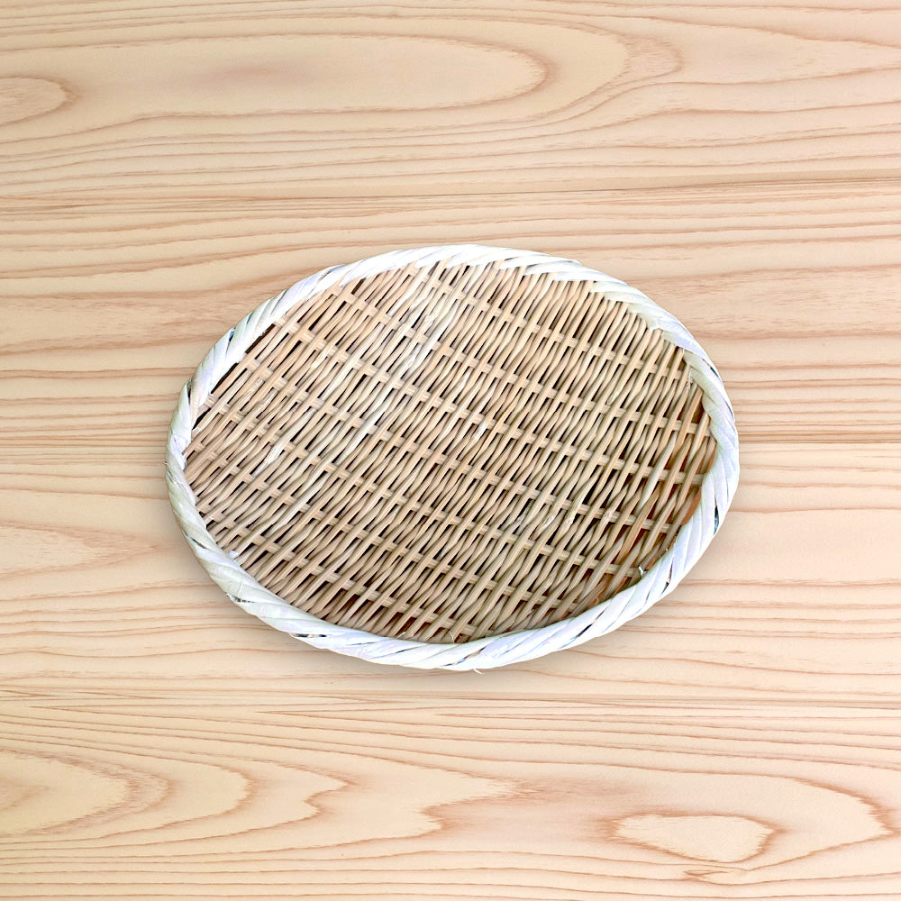 松野屋 丸盆 ざる 3種
