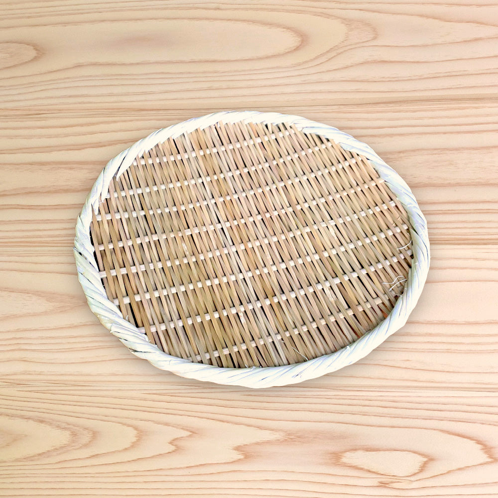 松野屋 丸盆 ざる 3種