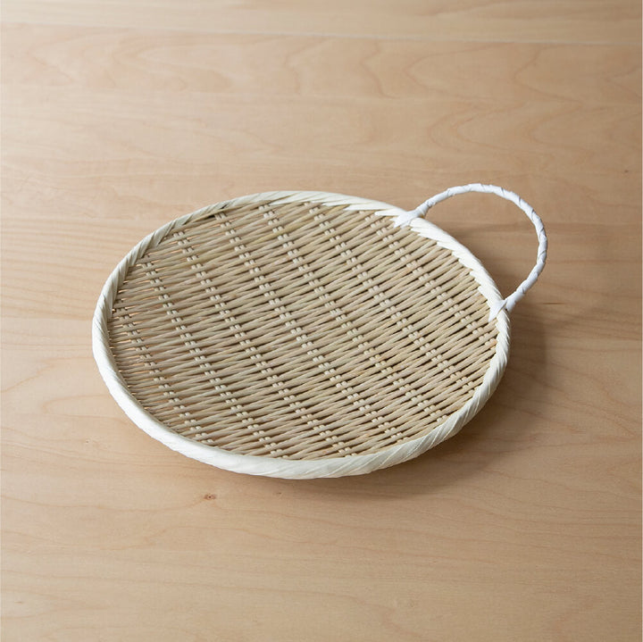 雅竹 手付 盆ざる (9寸) 27cm