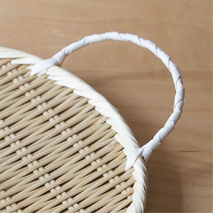 雅竹 手付 盆ざる (9寸) 27cm