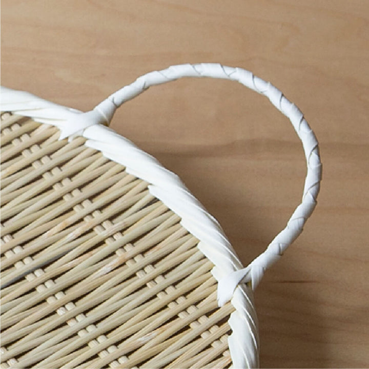 雅竹 手付 盆ざる (尺0寸) 30cm