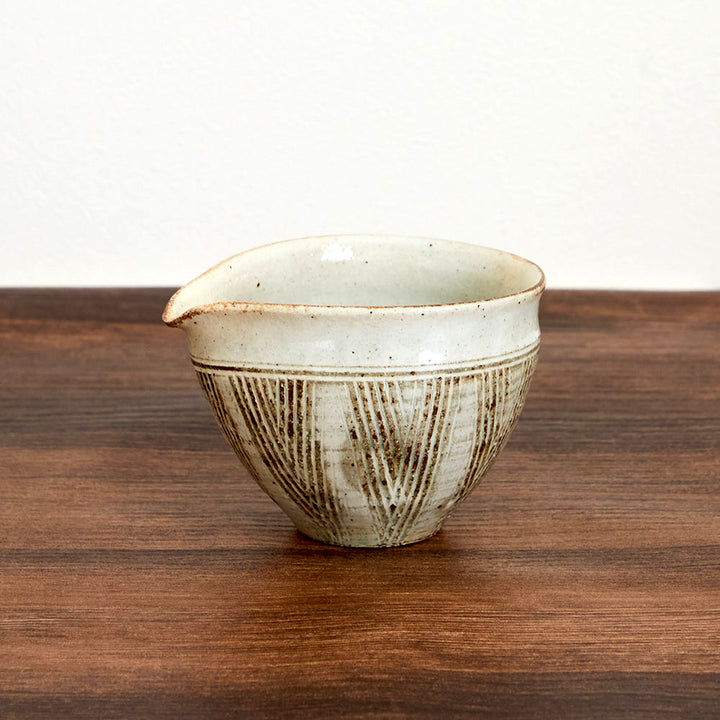 白水工房 粉引片口 2種
