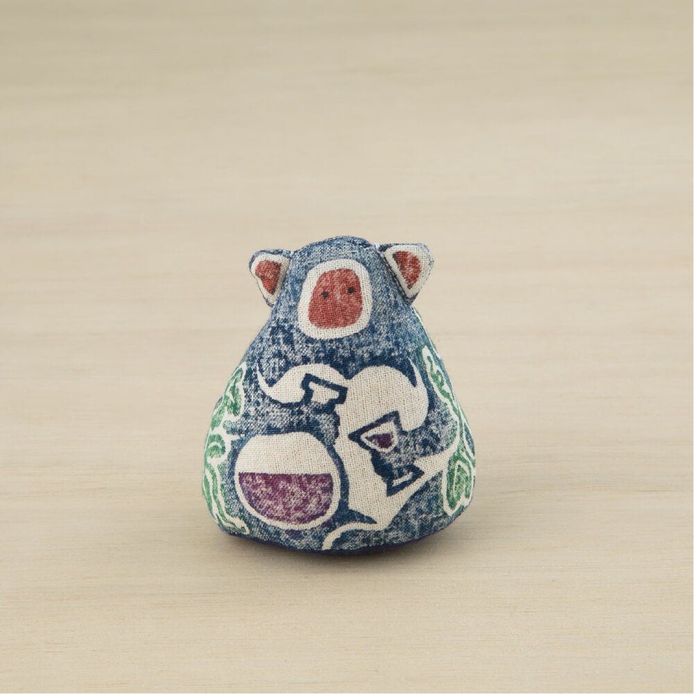 真工藝 木版手染めぬいぐるみ 仔シリーズ(小)　12種