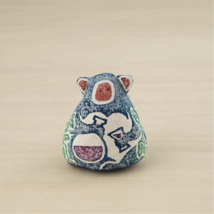 真工藝 木版手染めぬいぐるみ 仔シリーズ(小)　12種