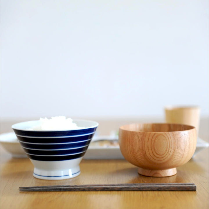 白鷺木工 しらさぎ椀M ナチュラル ３種