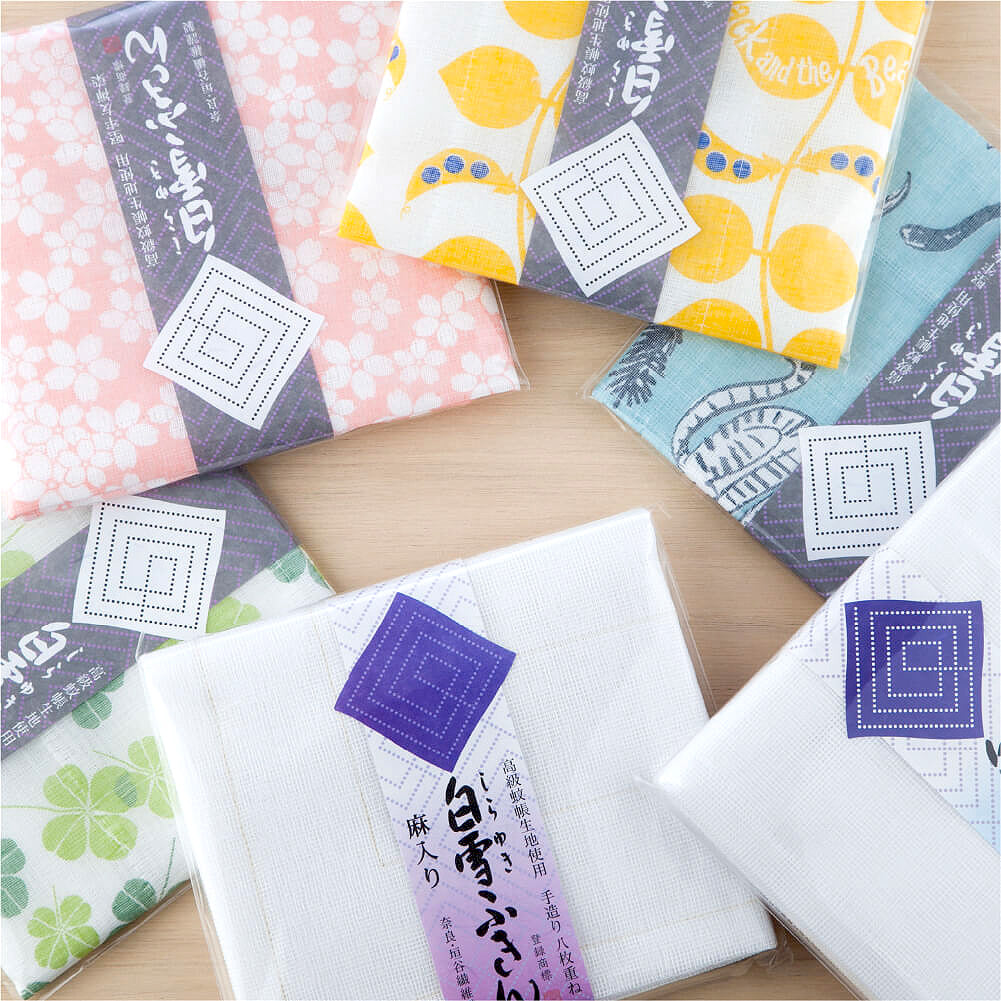 白雪友禅ふきん ジャックと豆の木 3種
