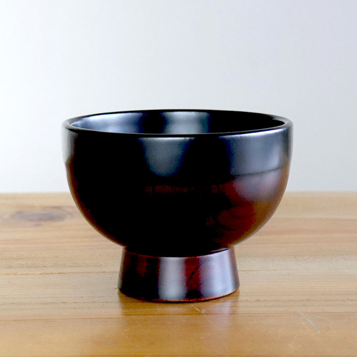 土直漆器 直右ヱ門 欅 端布合鹿椀 2種