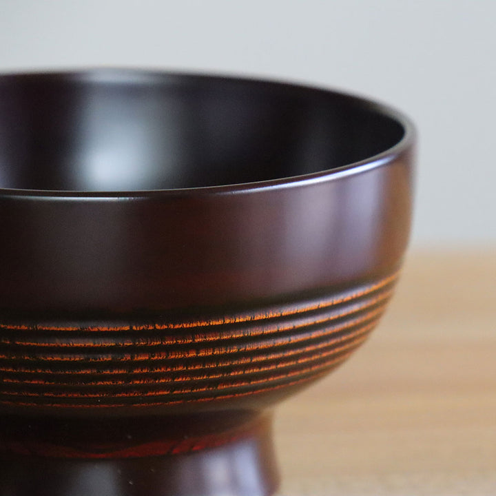 土直漆器 直右ヱ門 想椀 2種