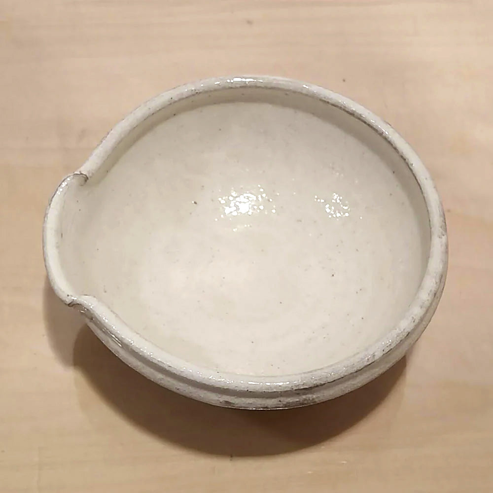 新粉引片口取鉢