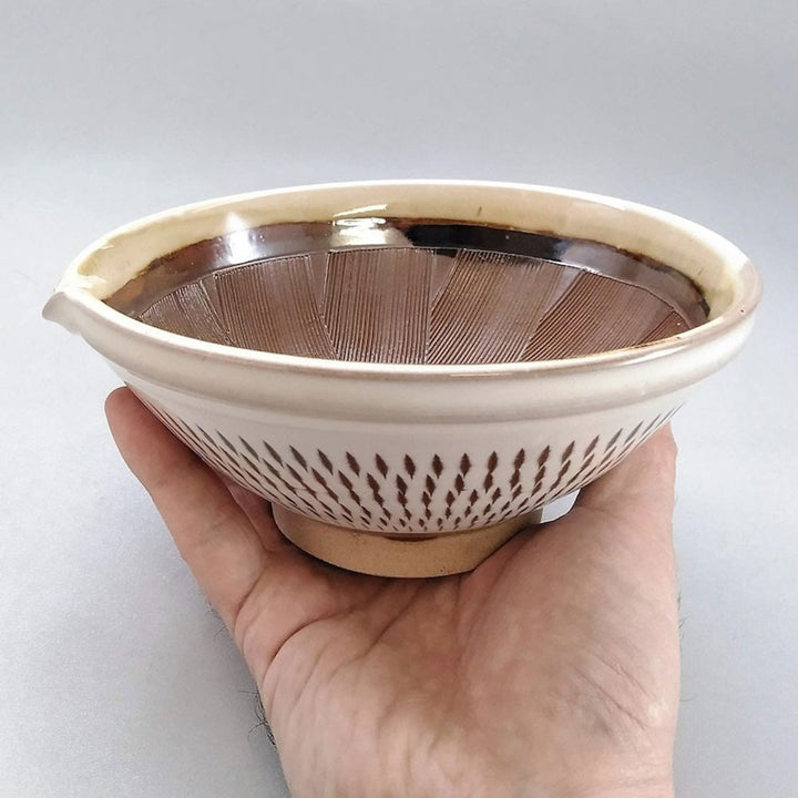 とびかんな　片口すり鉢　中/小