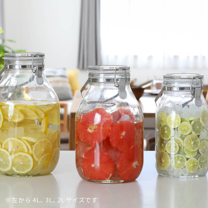 セラーメイト 取手付密封びん 3L
